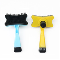 La brosse de démêlage pour chat Kingtale élimine facilement les poils emmêlés et le sous-poil lâche
