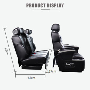 Siège d'auto réglable de luxe pour Vito W447 Design sportif avec fonction de massage pour repose-jambes Sièges d'auto modifiés d'intérieur de luxe - Product Image 6