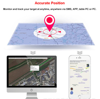 YIR REFIT TK909 prix usine Chien Pet Chat Mini Gps Blue Tooth Finder Locator Tracer Tracking Tracker Device Gps app gratuit utilisé