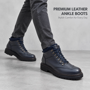 <span class=keywords><strong>Bottes</strong></span> d'hiver en cuir pour hommes RADOLFA Premium, col en laine, chaussures de randonnée, <span class=keywords><strong>bottes</strong></span> de travail de luxe, semelle robuste, vente en gros - Product Image 5