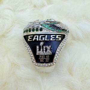 Les ailes sortent de leur emplacement # 26 BARKLEY & # 1 HURTS & 1 HURTS # 11 # 21 # 33 # 55 # 88 LIX SuperBowl 2024-2025 NFL Philadelphia Eagles Champions Ring - Product Image 3