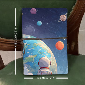 Cahier <span class=keywords><strong>de</strong></span> Luxe Délicat A6 Pages Rechargeables à Bord Métallique Grand Cadeau <span class=keywords><strong>de</strong></span> Graduation pour les Diplômés Convient à la Planification <span class=keywords><strong>de</strong></span> Carrière - Product Image 4