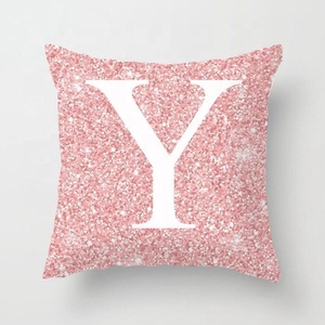 Coussin décoratif personnalisé <span class=keywords><strong>avec</strong></span> inscription rose pour canapé, décoration personnalisée pour canapé - Product Image 6