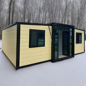 Portable Expandable Foldable Steel Prefabricated Container House Modern Design for Office Building Mall Hotel Use for Living - Product Image 3