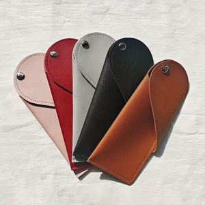 Portable Heart Shaped <b>Glasses</b> <b>Case</b> Unisex <b>Glasses</b> Pouch <b>Slim</b> Travel <b>Glasses</b> Organizer Bag - Product Image 2