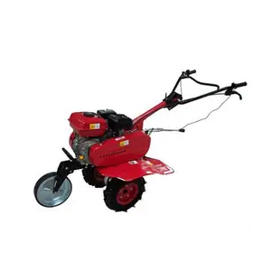 Tiller Rotavator Cultivator 6HP Land Plowing Machine Gasoline Rotary Tiller Hand Mini Tiller Agricultural Tractors