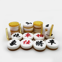 Vente en gros Acrylique Table Jeu d'échecs Pièce d'échecs chinois