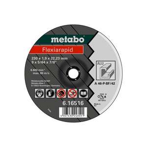 METABO - 616514000 Disco de corte fino Flexiarapid, aluminio (multi-pack) - EAN 4007430248077 ABRASIVOS DISCOS DE CORTE - Product Image 1