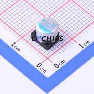 Condensateur solide SMD OVZ470M1ETR-0606, D6.3xL5.9mm (Capacité : 47uF) (Précision : 20%) Tension nominale : 25V - Product Image 1