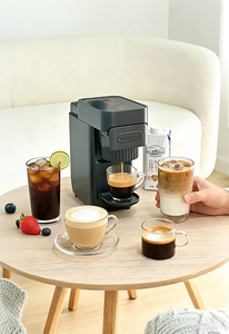 Machine à café expresso portable 4 en 1 sans fil, alimentée par batterie, pour capsules et café moulu, USB, voyage, camping, bureau, hôtel - Product Image 5