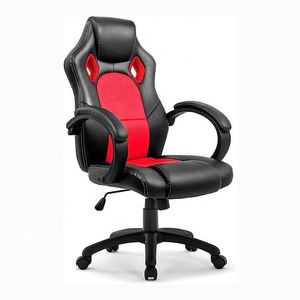 <span class=keywords><strong>Silla</strong></span> Gamer Ergonómica de <span class=keywords><strong>Oficina</strong></span> con Reposacabezas y Reposabrazos, Color Rojo, de la Marca JOHOOFURNITURE, Envío DDP desde Almacén en la UE - Product Image 1