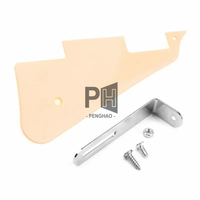 Plaque de protection pour guitare LP, plaque anti-rayures pour guitare Gibson Les Paul avec support et vis, pièce d'instrument