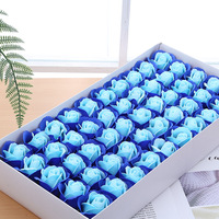 INUNION Factory 3 Couches 5cm 50 Pièces Par Boîte Rose Savon Fleur Fleur Décorative Savon Artificiel Roses Fleur