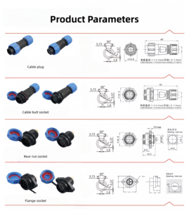 IP68 không thấm nước chất lượng cao đồng mạ vàng <span class=keywords><strong>WEIPU</strong></span> SP loạt Thông tư Cáp nối 6pin SP17 SP13 SP16 SP21 SP11 nam - Product Image 3