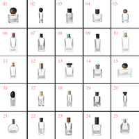 Flacon de parfum vide personnalisé avec logo, 30 ml, 50 ml, 100 ml, flacon de parfum en verre cristal, vaporisateur de parfum, flacon de cologne, flacons de parfum de luxe