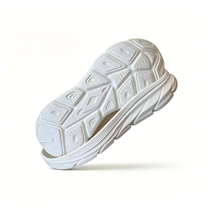 Suela de zapatillas deportivas EVA de fábrica Jinjiang, diseño de diamante, absorción de impactos, logotipo personalizado, suela para zapatillas deportivas. - Product Image 3