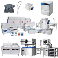 BOVALSEN Peralatan Dapur Komersial Satu Atap, Peralatan Katering/Bar Profesional, Pemanas Listrik/Gas, Dapat Disesuaikan