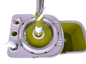 Vadrouille plate en microfibre magique à usage domestique 360 degrés facile à utiliser avec poignée vadrouille magique en cristal sans main 360 avec recharge de vadrouille en microfibre - Product Image 3