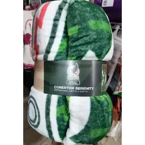 Manta Doble de la Selección Mexicana de Fútbol, Tamaño Matrimonial/Individual, 100% Poliéster - Product Image 4