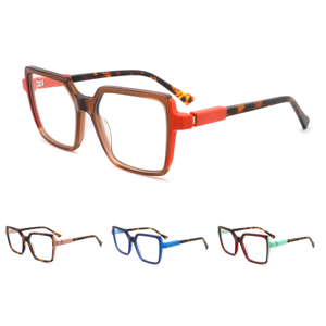 <strong>Engage</strong> Logo Acetate <strong>Glasses</strong> Frame Premium Acetate <strong>Glasses</strong> Vintage Anti Blue Light Eyeglasses for Women Man - Product Image 1