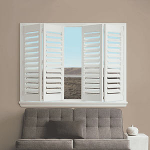 Prix d'usine Volets en <span class=keywords><strong>bois</strong></span> de plantation Jaslousie Louver - Product Image 5