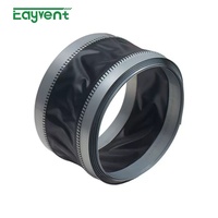 Connecteur de conduit flexible haute température en toile PVC 120°C avec bride galvanisée pour ventilateur de ventilation CVC anti-vibration et anti-bruit