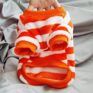 Roupas de Inverno para Cães Pequenos com Listras para Outono e Inverno, Quentes para Teddy, Bichon, Pomeranian e Gato - Product Image 3
