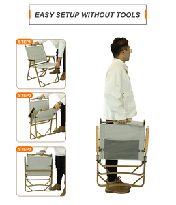 Tianye — <span class=keywords><strong>chaise</strong></span> <span class=keywords><strong>pliable</strong></span> personnalisée, structure métallique en bois, pour l'extérieur, la plage, le Camp, vente en gros - Product Image 3