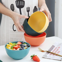 Ensemble de vaisselle en paille de blé au design moderne, personnalisable en gros, assiettes, bols, tasses, réutilisable, qualité alimentaire, fourni aux hôtels