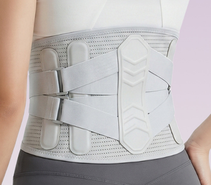 Ceinture de soutien lombaire respirante en maille, attelle ergonomique pour le bas du dos, soulagement des douleurs lombaires, pour le travail quotidien et les activités sportives - Product Image 5