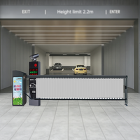 Système de gestion de parking autonome tout-en-un avec barrière LPR intelligente à moteur DC pour appartement