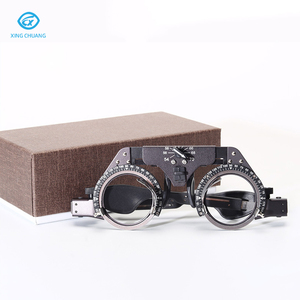 Marco de prueba de Optometría de titanio puro, Marcos ópticos de forma rectangular para miopía, hipermetropía, <span class=keywords><strong>gafas</strong></span> <span class=keywords><strong>graduadas</strong></span> - Product Image 2