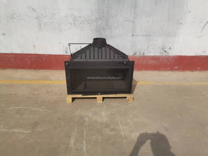 Chimenea de calefacción de leña de hierro fundido de Venta caliente directa de fábrica de China (BSC326) - Product Image 6