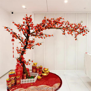 Árbol artificial de <span class=keywords><strong>caqui</strong></span> con árboles frutales decoración interior patio paisaje Hotel - Product Image 5
