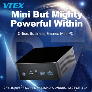 Mini PC con Procesador R7-6800H, USB4.0 40Gbps, Ranura Dual DDR5, SSD M.2, Tipo-C, Carcasa Metálica, Portátil, para Oficina y Negocios, VK-6 - Product Image 4