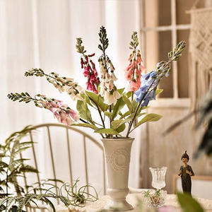 Di alta qualità artificiale decorativo esterno digitale <span class=keywords><strong>fiore</strong></span> campana digitale fiori per la casa balcone decorazione di nozze - Product Image 3