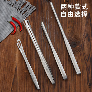 Stainless Steel Barbecue Tongs Heat Resistant Multipurpose Outdoor BBQ Tool 304 Material Durable Design - Product Image 1