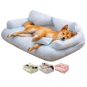 Ice Silk Cat <b>Dog</b> Cooling <b>Bed</b> for Pet Washable Pet <b>Dog</b> Sofa <b>Bed</b> for Small <b>Medium</b> Large <b>Dogs</b> Summer Sleeping Cool Ice Silk <b>Bed</b> - Product Image 1