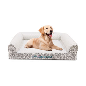 ODM wasserdicht Luxus wasch bar wasserdicht benutzer definierte ortho pä dische niedliche Mikro faser quadratische Haustier Katze Haustiere Matte Hund Puzzle Betten für Hunde - Product Image 1