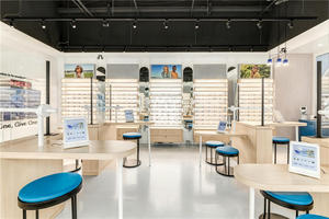 Custom Optical Shop Fit Out Modern Nordic Eyewear Store Design Modular Retail Fixtures Optical <b>Display</b> <b>Cabinets</b> Turnkey Interior - Product Image 3