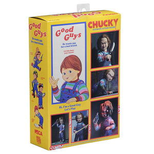 NECA Figura de Acción Ultimate Chucky Good Guys El Regreso del Muñeco Diabólico Modelo con Rostro Intercambiable Juguetes - Product Image 3