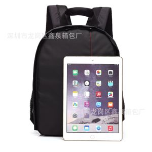 大容量 防水ナイロン 旅行用 ビデオ・DSLRカメラバックパック ヴィンテージ デジタル一眼レフカメラバッグ アウトドア撮影に最適 - Product Image 2