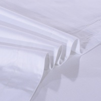 Housse de couette blanche 100% coton de haute qualité hôtel cinq étoiles produit de lit simple literie en gros de qualité supérieure