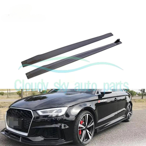 Extensions de jupes latérales en fibre de carbone pour <span class=keywords><strong>Audi</strong></span> RS3 <span class=keywords><strong>3</strong></span> 8V Berline 17-18 - Product Image 3