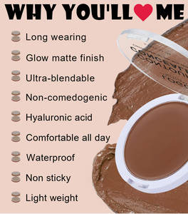 Nouveauté Correcteur de teint multicolores Formule crème longue durée - Hydratant Éclaircissant Crème de maquillage Correcteur de teint - Product Image 3