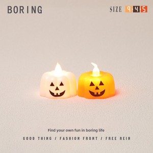 Luz Decorativa <span class=keywords><strong>de</strong></span> Plástico con Forma <span class=keywords><strong>de</strong></span> Calabaza <span class=keywords><strong>de</strong></span> Halloween, Luz Nocturna para Mesa, Dormitorio, Entrada, Adorno Pequeño, Regalo - Product Image 4