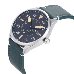 Montre mécanique pour homme de luxe haut de gamme avec bracelet en <span class=keywords><strong>cuir</strong></span> synthétique <span class=keywords><strong>saphir</strong></span> miroir, modèles MIYOTA, pour cadeau - Product Image 2