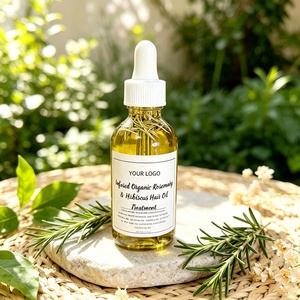 Huile de croissance capillaire biologique à la rose musquée et à l'hibiscus, soin nourrissant du cuir chevelu, marque privée, logo personnalisé - Product Image 4