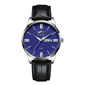 Nouvelle montre pour homme - Étanche, calendrier lumineux, montre-bracelet à quartz version coréenne - Product Image 1