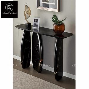 Meuble <span class=keywords><strong>console</strong></span> en marbre naturel d'Italie, table basse et plateau en marbre art <span class=keywords><strong>déco</strong></span>, table <span class=keywords><strong>console</strong></span> d'<span class=keywords><strong>entrée</strong></span> de salon - Product Image 4